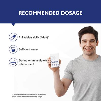 Nuvox Tendovox Sugar Free Tablet 30's - Calcium And Minerals