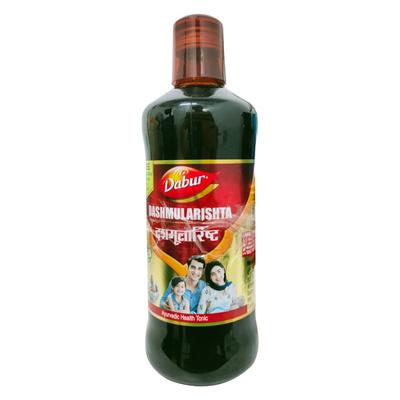 Dabur Dashmularishta Syrup 455 ml with Free Dabur Honey 20 gm - Speciality Medicines