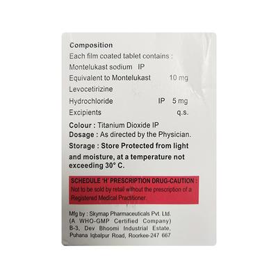 MONTIE LC Tablet 10's - Allergies-Ant