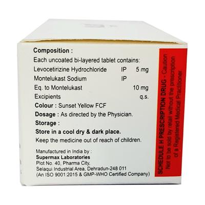 ALLGY Tablet 10's - Allergies-Ant