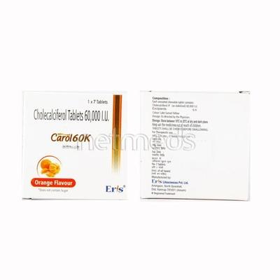 Carol 60K Tablet 7'S - Supplements-Vit