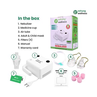 Sahyog Wellness Mini Piston Compressor Nebulizer - Nebulizers / Vaporizer