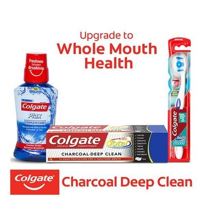 Colgate Total Charcoal Deep Clean Toothpaste 120 gm - Toothpaste