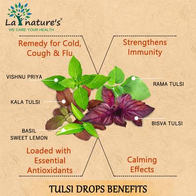 La nature's Tulsi Drops 30 ml - Health Products