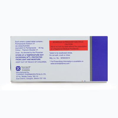 Pansped 40mg Tablet 10'S - Ulcer/Reflux/Flatulence-Aaa