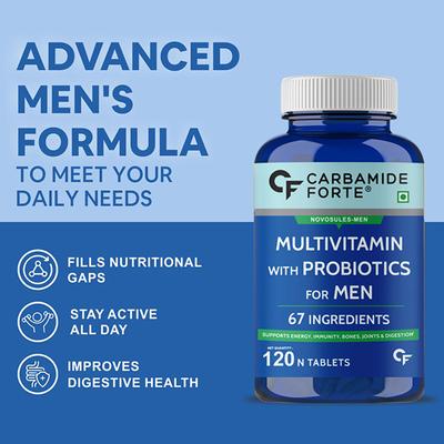 CF Multivitamin for Men Veg Tablet 120's - Multi-Vitamins
