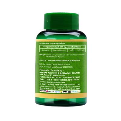 Herbal Canada Aloe Vera Extract Tablet 100's - Pure Herbs