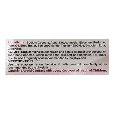 KETOFF Soap 75gm - Fungal Infections-Tps