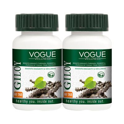 Vogue Wellness Giloy Tablet (Pack of 2 x 60's) - Giloy