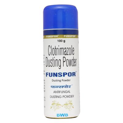 Funspor Dusting Powder 100gm - Fungal Infections-Taa