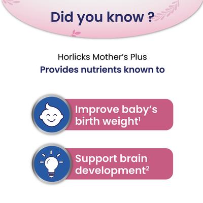 Mother's Plus Horlicks No Added Sugar Powder - Kesar Flavour 400 gm - Nutritional Supplements