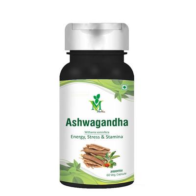 Mint Veda Ashwagandha Veg Capsule 60's - Ashwagandha