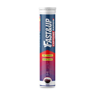 Fast&Up Caffeine Rapid Taurine Effervescent Tablet - Cola Flavour 20's - Workout Essentials
