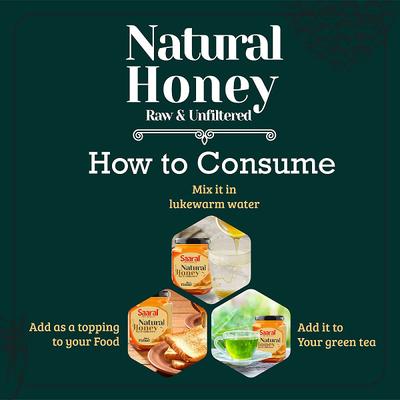Saaral Natural Honey 400 gm - Honey