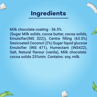 Bounty Tender Coconut Chocolate Bar 57 gm - Nutritional Bars