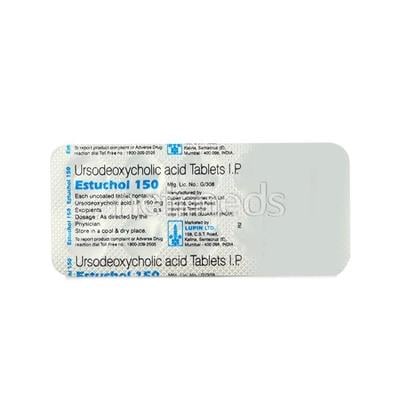 Estuchol 150mg Tablet 10'S - Cholelithiasis/Gall Stones