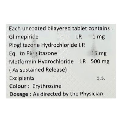 GALLYPRIDE GP 1 Tablet 10's - Diabetes-Ant