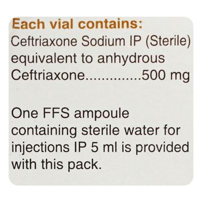 Cefbact 500mg Injection 1's - Bacterial Infections-Cep