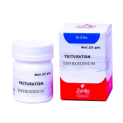 Similia Trituration Thyroidinum 6X Tablet 25 gm - Bio-Chemic
