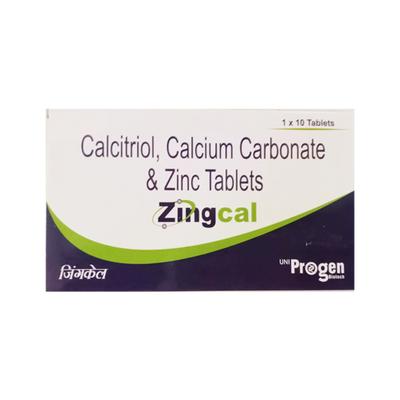 Zingcal Tablet 10'S - Bone Metabolism-Age