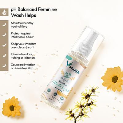 Vaquita Intimate Wash for Women - Calendula & Witch Hazel 100 ml - Intimate Care
