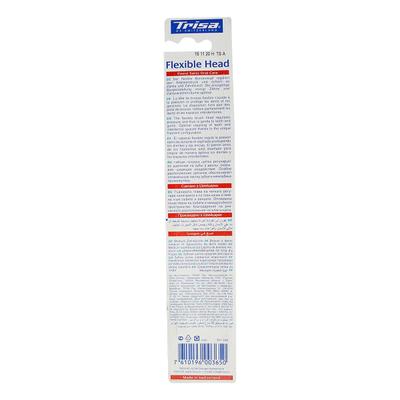 Trisa Flexible Head Medium Toothbrush 1's - Baby Oral Care