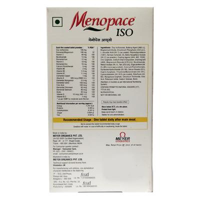 Menopace Iso Tablet 10'S - Supplements-Vam