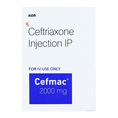 CEFMAC 2gm Injection 1's - Bacterial Infections-Cep