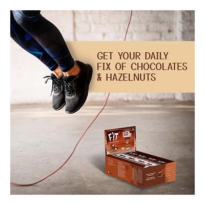F'iT Complete Nutrition Bar - Chocolate (Pack of 12 x 50 gm) - Nutritional Bars