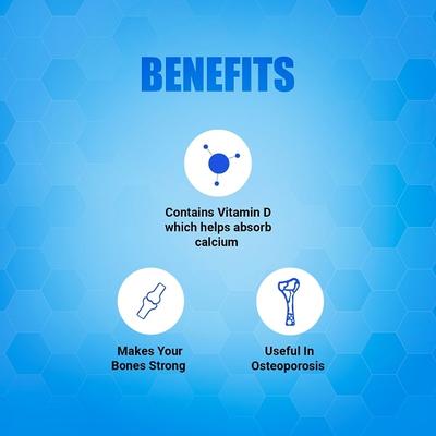 Maxirich Cal 500 Tablet (20 X 15's) - Calcium And Minerals