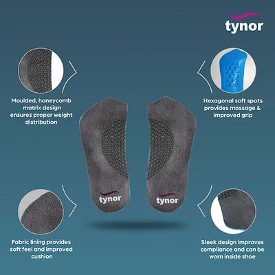 Tynor Medial Arch Orthosis Adult (L) (K 10) - Ankle/Foot Supports
