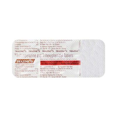Trazine S Tablet 10'S - Psychosis-Ans