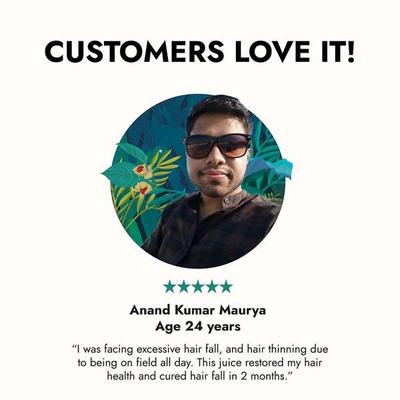 Kapiva Hair Care Juice 1 litre - Health Products