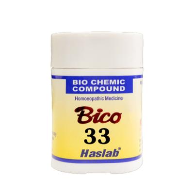 Haslab Bico 33 Biochemic Compound Tablet 550 gm - Bio-Chemic