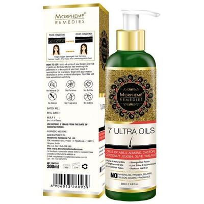 Morpheme Remedies 7 Ultra Hair Oil 200 ml - Hair Oils