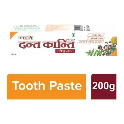 Patanjali Dant Kanti Tooth Paste - Natural 200 gm - Toothpaste