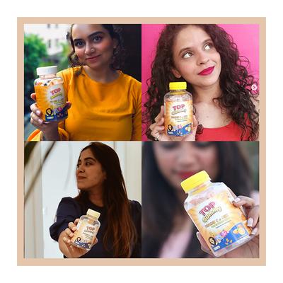 Top Gummy Vitamin C + Zinc Gummies - Orange Flavour 30's - Multi-Vitamins