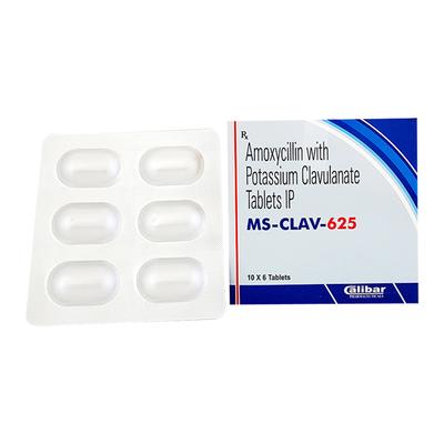 MS CLAV 625 Tablet 6's - Bacterial Infections-Pen