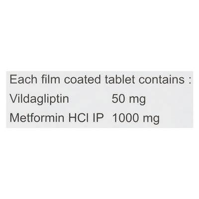 VILDAPRIME M 1000mg Tablet 15's - Diabetes-Ant