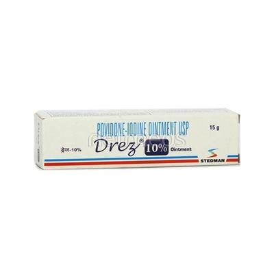 Drez 10% Ointment 15gm - Wound Care-Ski