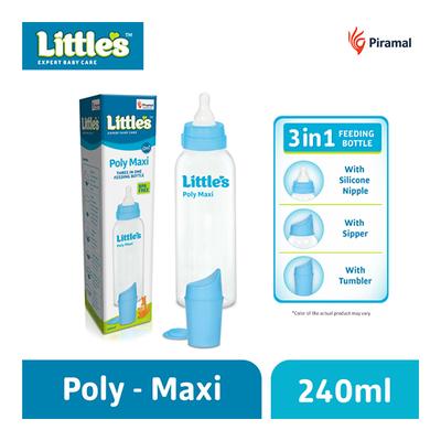 Little's Poly Maxi Feeding Bottle 240 ml - Feeding & Nursing