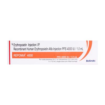 REPOMIA 4000iu Prefilled Syringe(Pfs) 1ml - Haematopoiesis-Hae