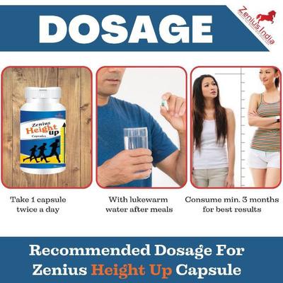 Zenius Height Up Capsule 60's - Speciality Medicines