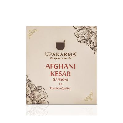 Upakarma Ayurveda Afghani Kesar (Saffron) 1 gm - Personal Care (Ayush)