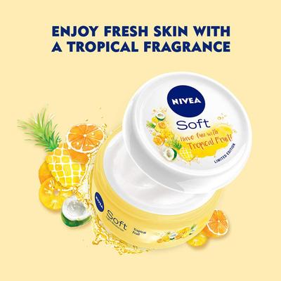 Nivea Soft Light Moisturiser - Tropical Fruit 50 ml - Lotions & Creams