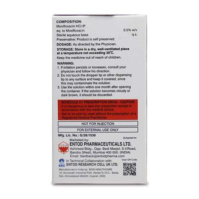 ENMOX PLUS Eye Drops 5ml - Eye Infections-Eaa