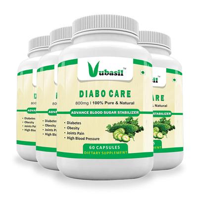 Vubasil Diabo Care 800 mg Capsule (Pack of 4 x 60's) - General Health