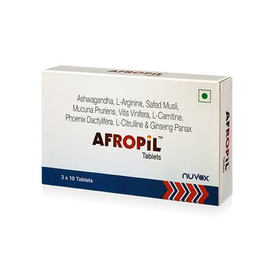 Nuvox Afropil Tablet (Pack of 3 x 10's) - General Health