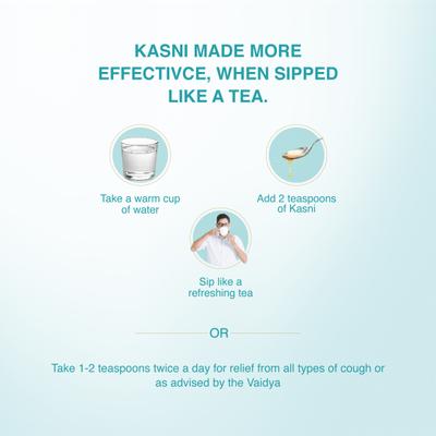 Maharishi Ayurveda Kasni Cough Syrup 100 ml - Cough & Cold (Ayush)