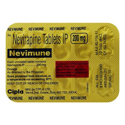 Nevimune 200mg Tablet 10'S - Viral infections-Ant